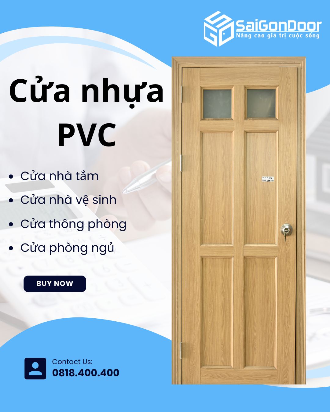 Cửa Nhựa PVC Chống Nước – Nhà Tắm Và Nhà Vệ Sinh 16 cua-nhua-pvc-chong-nuoc-7