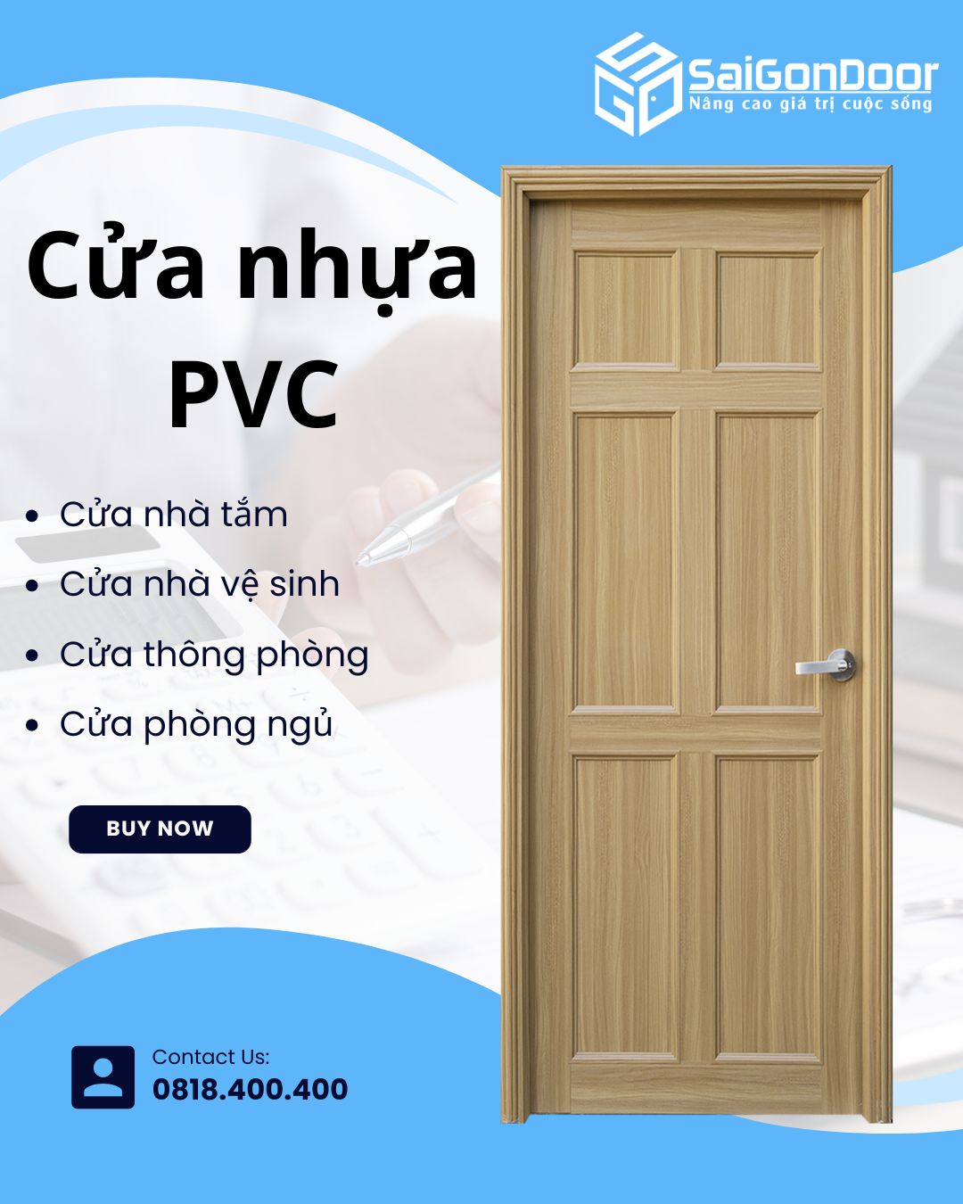 Cửa Nhựa PVC Chống Nước – Nhà Tắm Và Nhà Vệ Sinh 15 cua-nhua-pvc-chong-nuoc