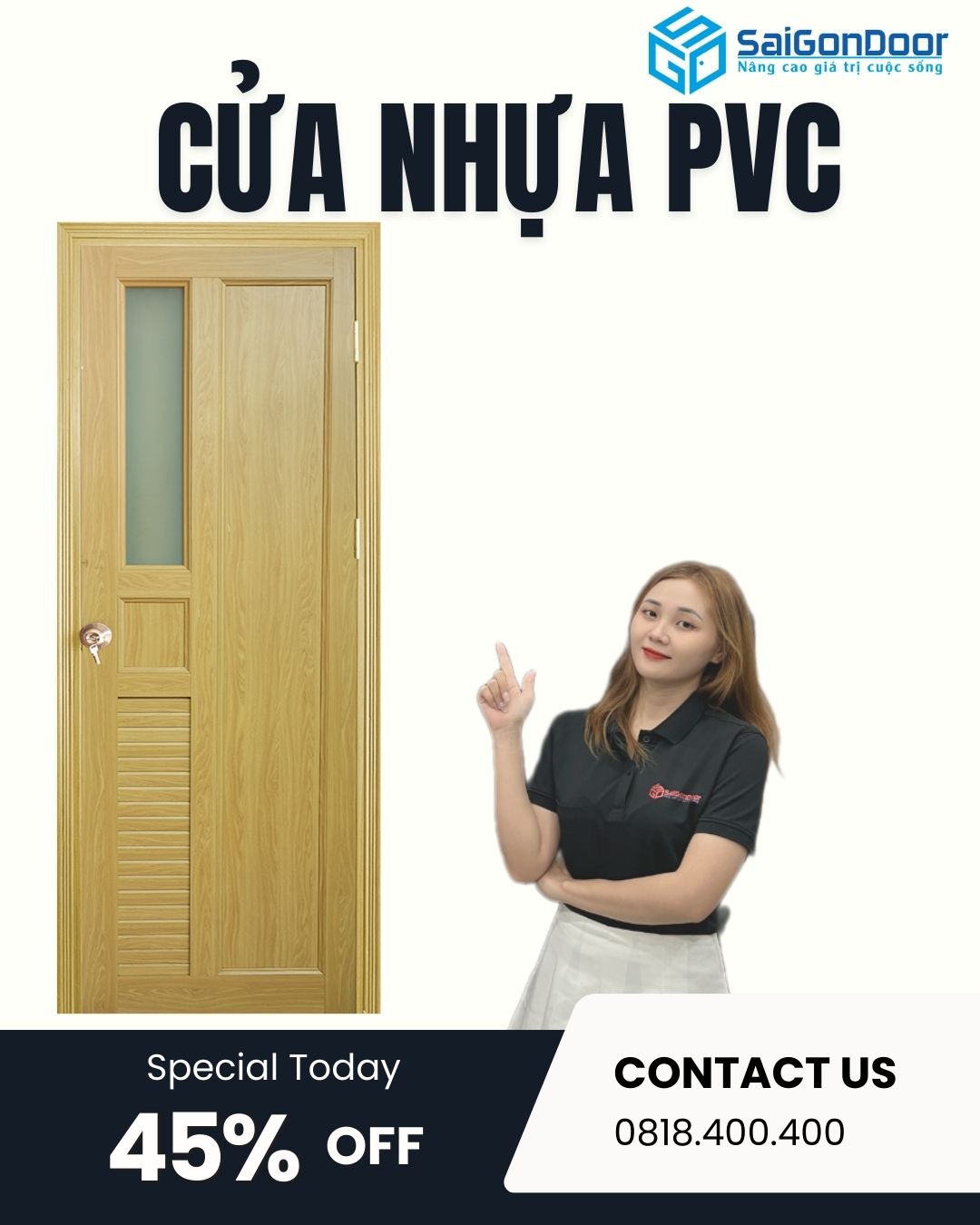 Cửa Nhựa PVC Giá Rẻ – Kinh Tế Nhưng Chất Lượng 13 cua-nhua-pvc-gia-re-3