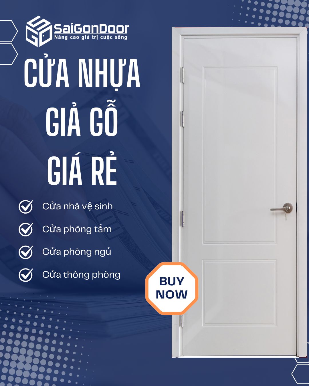 Cửa Nhựa Giả Gỗ Giá Rẻ TPHCM – Lựa Chọn Thông Minh 13 cua-nhua-gia-go-gia-re-tphcm-3