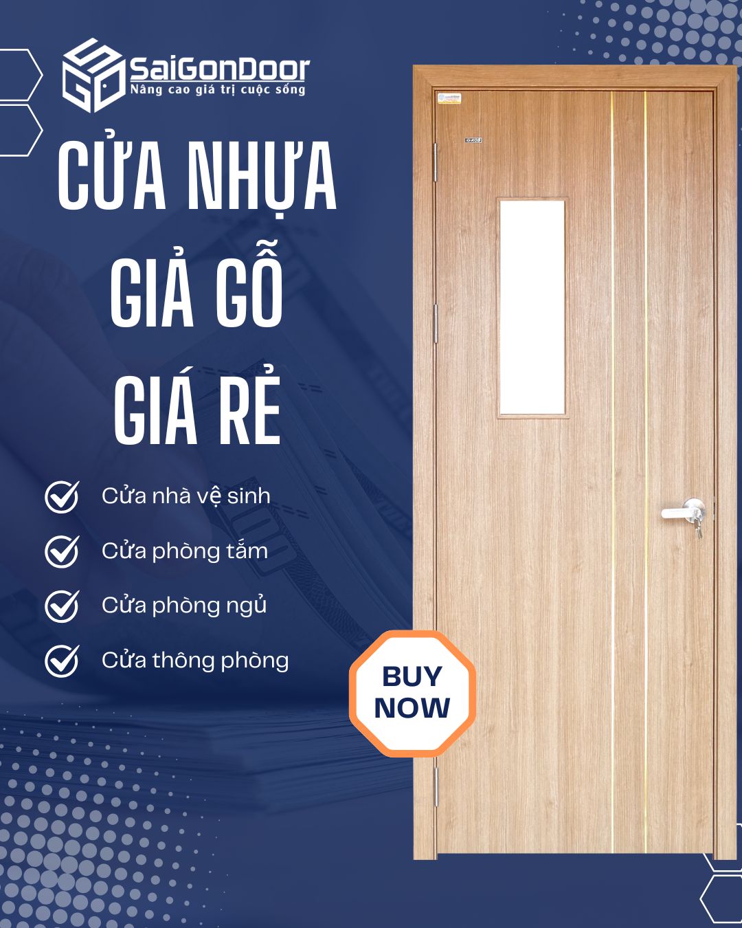 Cửa Nhựa Giả Gỗ Giá Rẻ TPHCM – Lựa Chọn Thông Minh 10 cua-nhua-gia-go-gia-re-tphcm-6