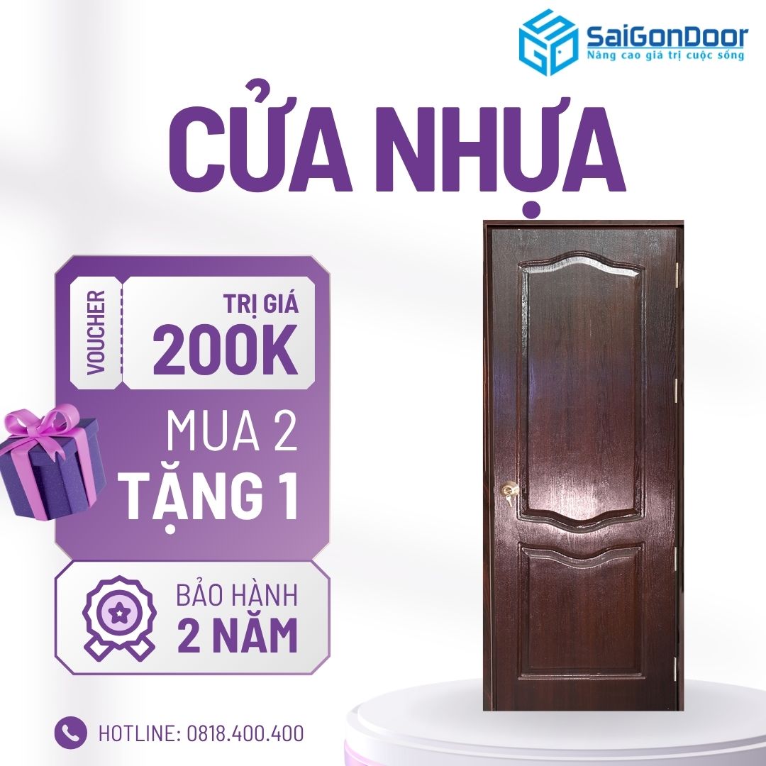 Cửa Nhựa Giả Gỗ Loại Nào Tốt? Kinh Nghiệm Chọn 14 cua-nhua-gia-go-loai-nao-tot-3