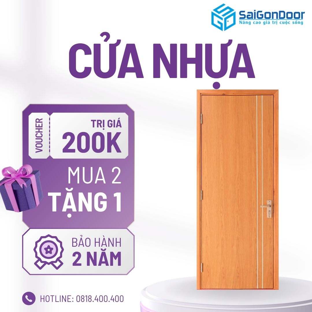 Cửa Nhựa Giả Gỗ Loại Nào Tốt? Kinh Nghiệm Chọn 13 cua-nhua-gia-go-loai-nao-tot-4