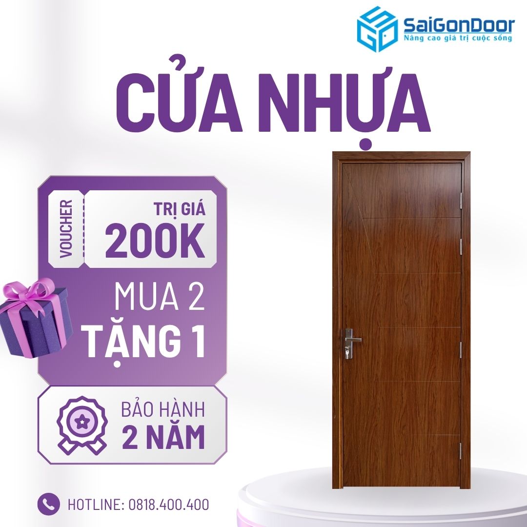 Cửa Nhựa Giả Gỗ Loại Nào Tốt? Kinh Nghiệm Chọn 12 cua-nhua-gia-go-loai-nao-tot-5