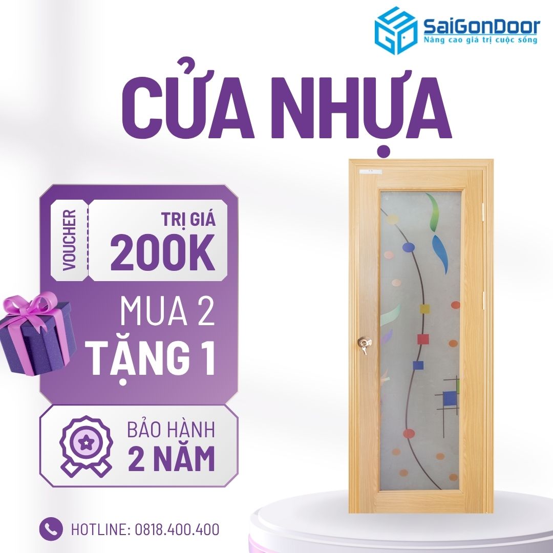 Cửa Nhựa Giả Gỗ Loại Nào Tốt? Kinh Nghiệm Chọn 8 cua-nhua-gia-go-loai-nao-tot