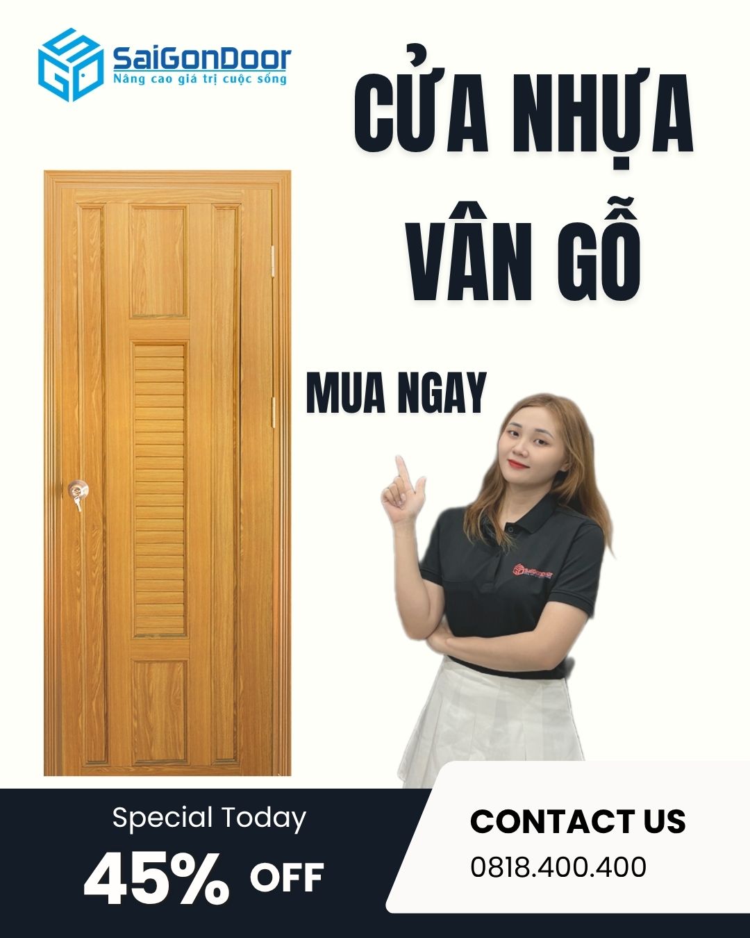 Cửa Nhựa Vân Gỗ Bao Nhiêu Tiền? Nên Chọn Loại Nào? 16 cua-nhua-van-go-bao-nhieu-tien-1