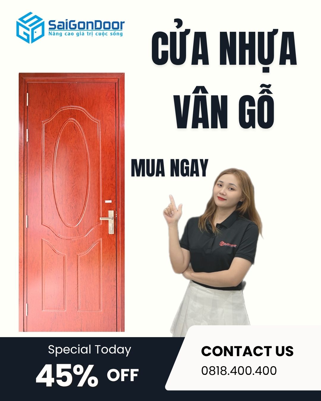 Cửa Nhựa Vân Gỗ Bao Nhiêu Tiền? Nên Chọn Loại Nào? 14 cua-nhua-van-go-bao-nhieu-tien-3