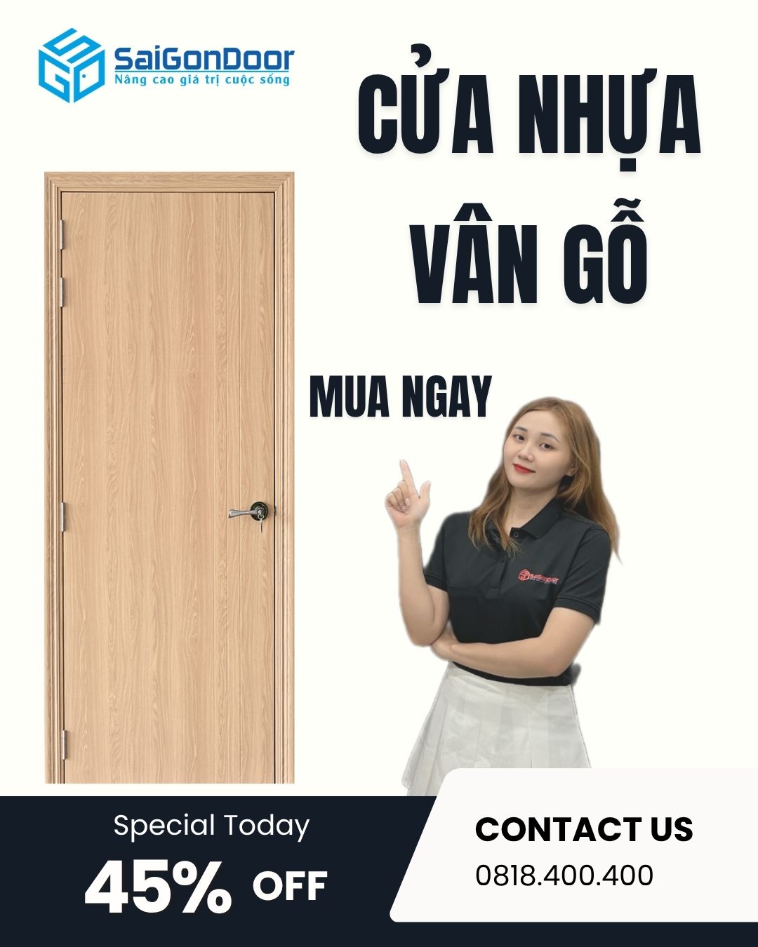 Cửa Nhựa Vân Gỗ Bao Nhiêu Tiền? Nên Chọn Loại Nào? 13 cua-nhua-van-go-bao-nhieu-tien-4