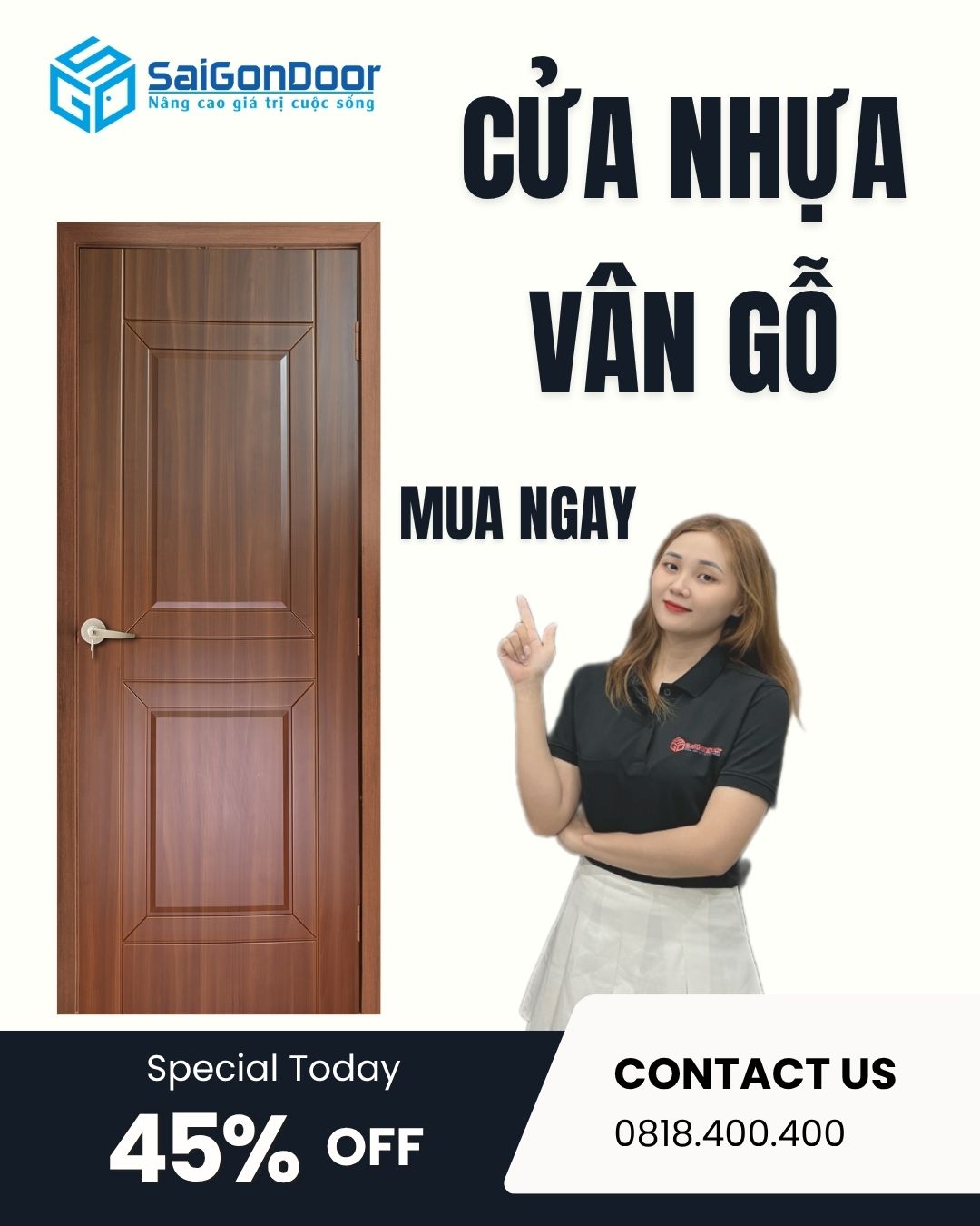 Cửa Nhựa Vân Gỗ Bao Nhiêu Tiền? Nên Chọn Loại Nào? 12 cua-nhua-van-go-bao-nhieu-tien-5