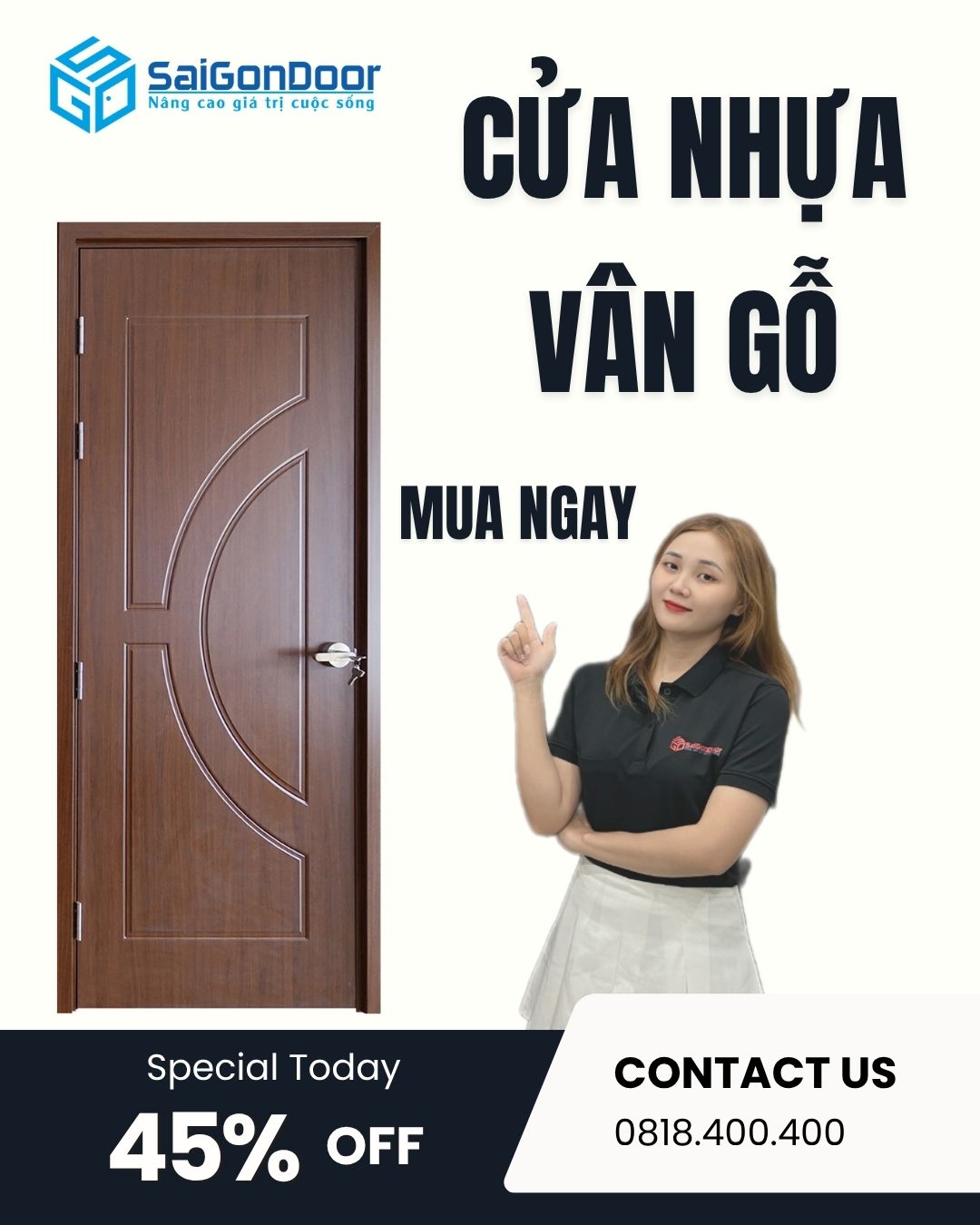Cửa Nhựa Vân Gỗ Bao Nhiêu Tiền? Nên Chọn Loại Nào? 9 cua-nhua-van-go-bao-nhieu-tien-7