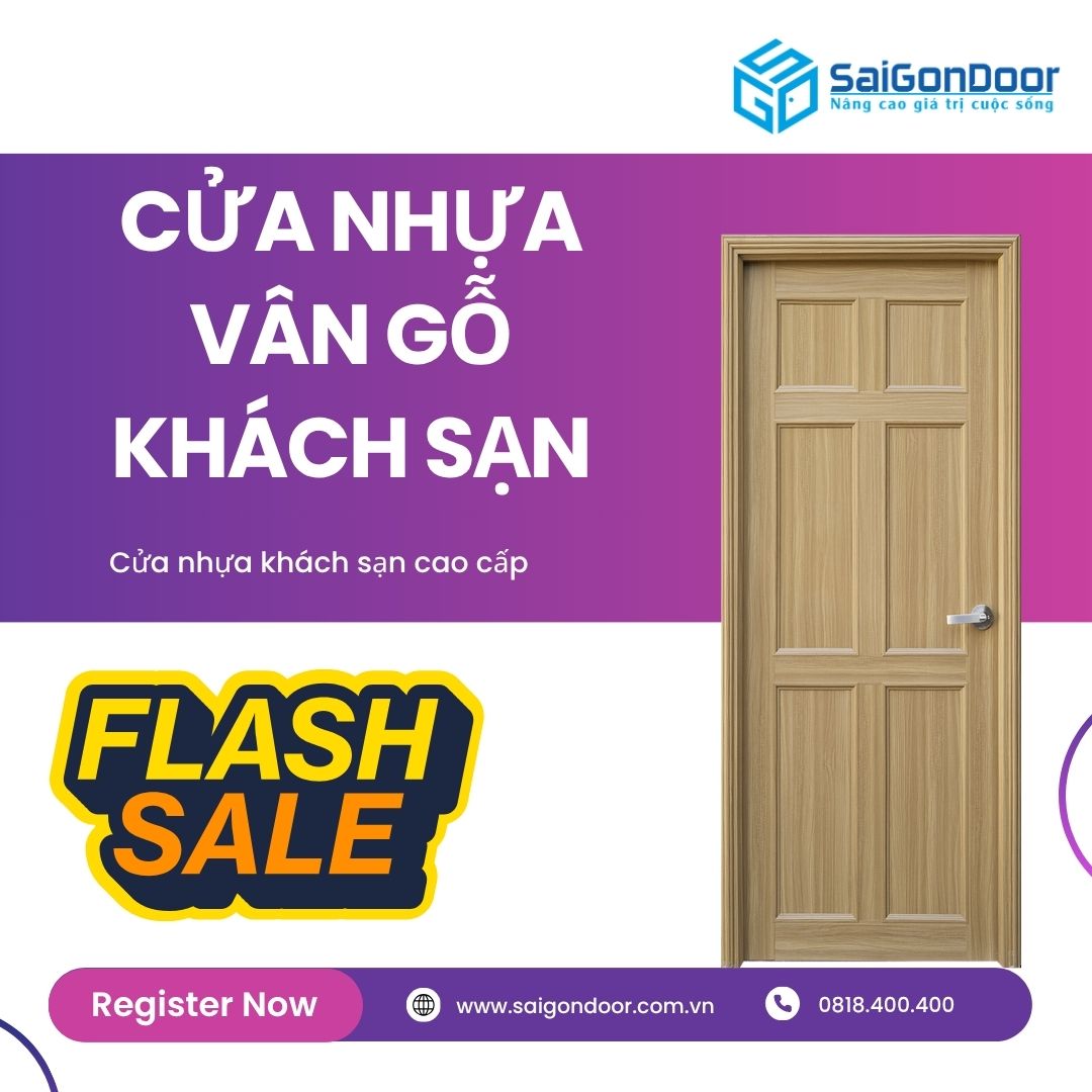 Cửa Nhựa Vân Gỗ Khách Sạn Có Phù Hợp? Thực Tế 9 cua-nhua-van-go-khach-san-2
