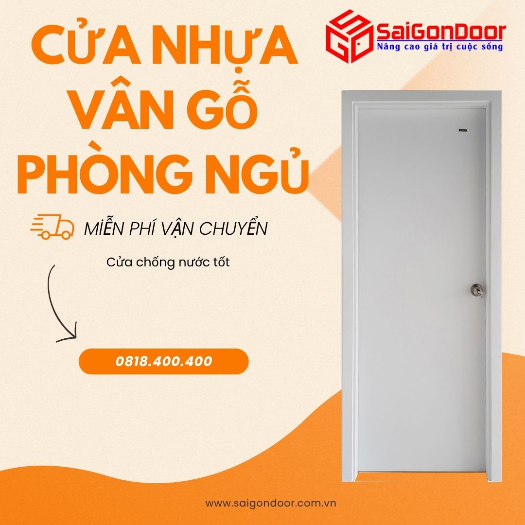 Cửa Nhựa Vân Gỗ Phòng Ngủ Có Tốt Không? Xu Hướng 14 cua-nhua-van-go-phong-ngu-3