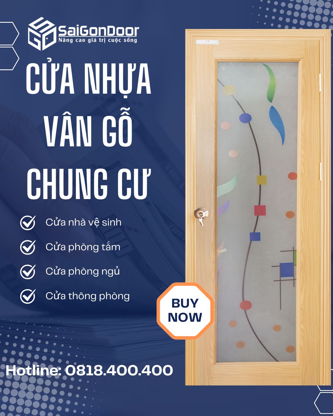 Cửa Nhựa Vân Gỗ Cho Chung Cư – Nội Thất Hiện Đại 14 cua-nhua-van-go-cho-chung-cu-2