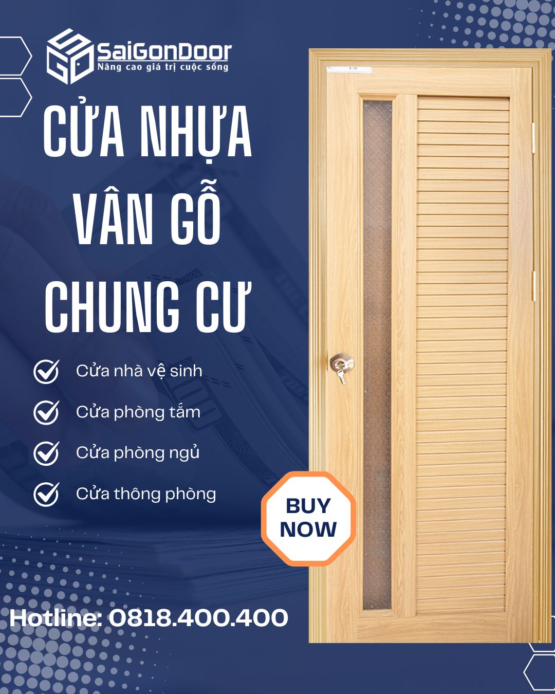 Cửa Nhựa Vân Gỗ Cho Chung Cư – Nội Thất Hiện Đại 13 cua-nhua-van-go-cho-chung-cu-3