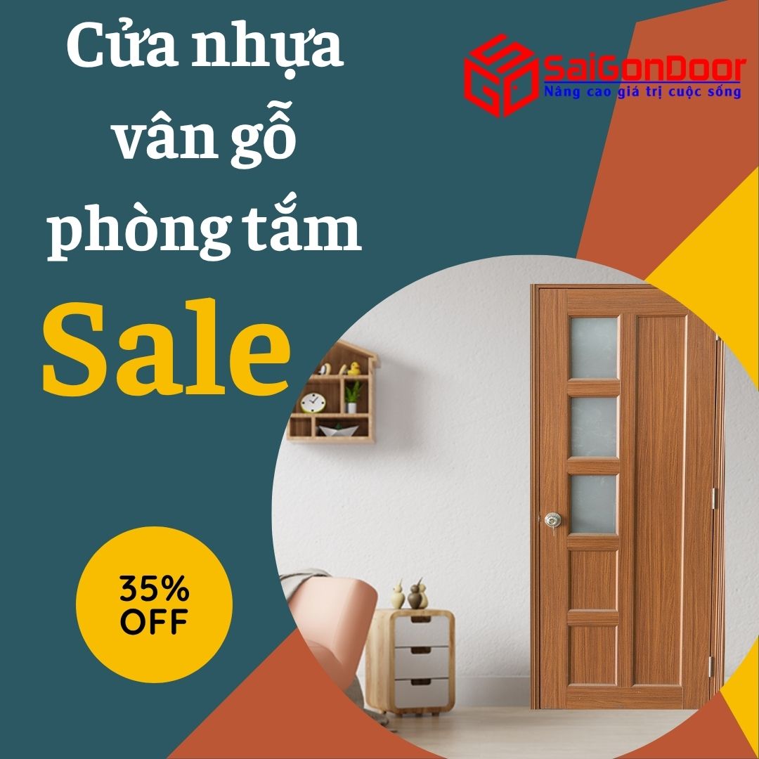 Cửa Nhựa Vân Gỗ Phòng Tắm – Không Gian Ẩm Ướt 12 cua-nhua-van-go-phong-tam-4