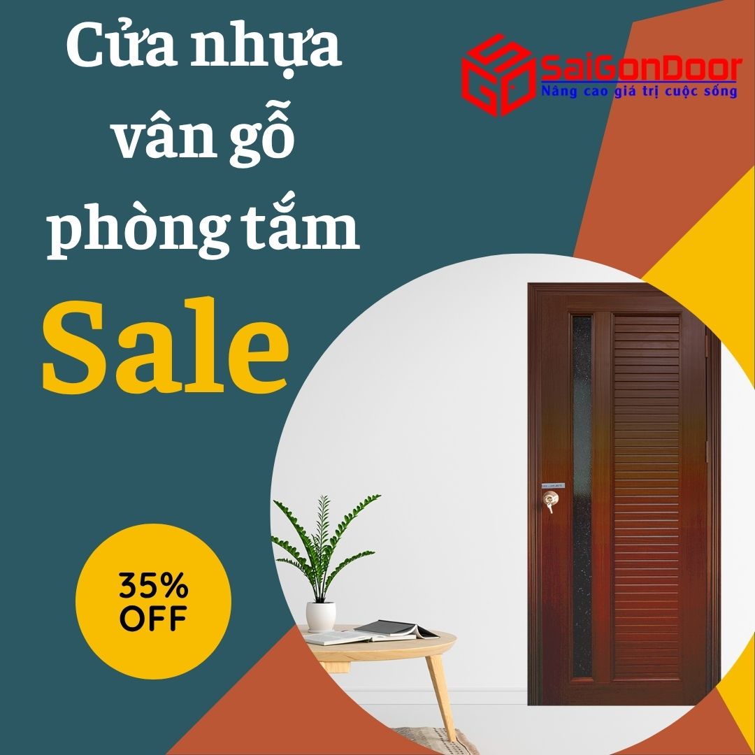 Cửa Nhựa Vân Gỗ Phòng Tắm – Không Gian Ẩm Ướt 11 cua-nhua-van-go-phong-tam-5